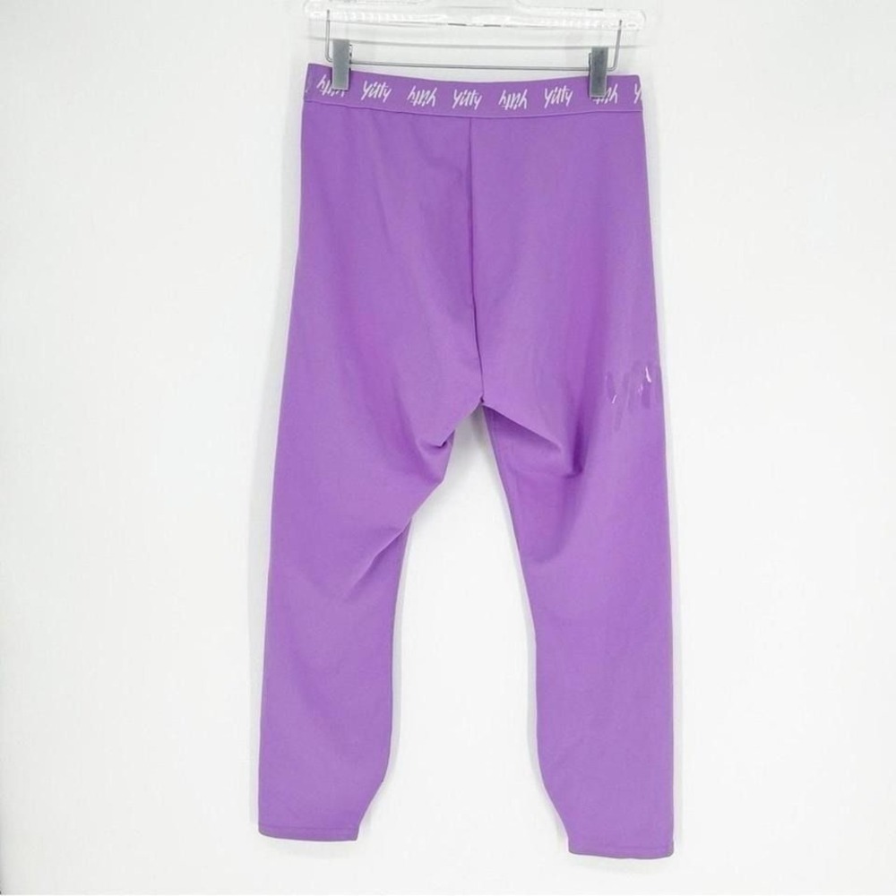 Yitty Women's Major Label Shaping High Rise 7/8 Activewear Leggings M Purple - Picture 3 of 7